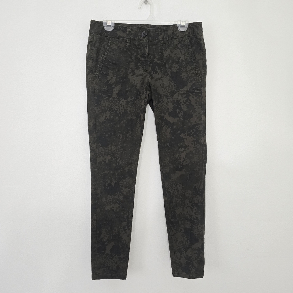 LOFT Camo Marisa Pants Women's 4 - Picture 1 of 5